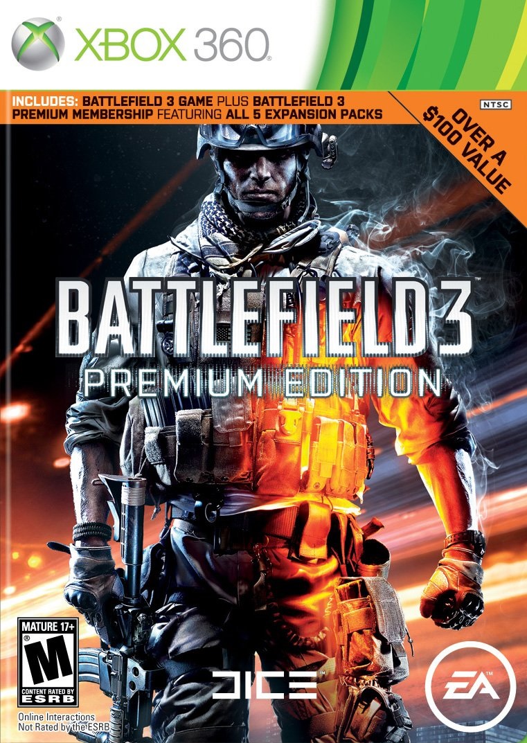 Battlefield 3 Premium Edition -Xbox 360