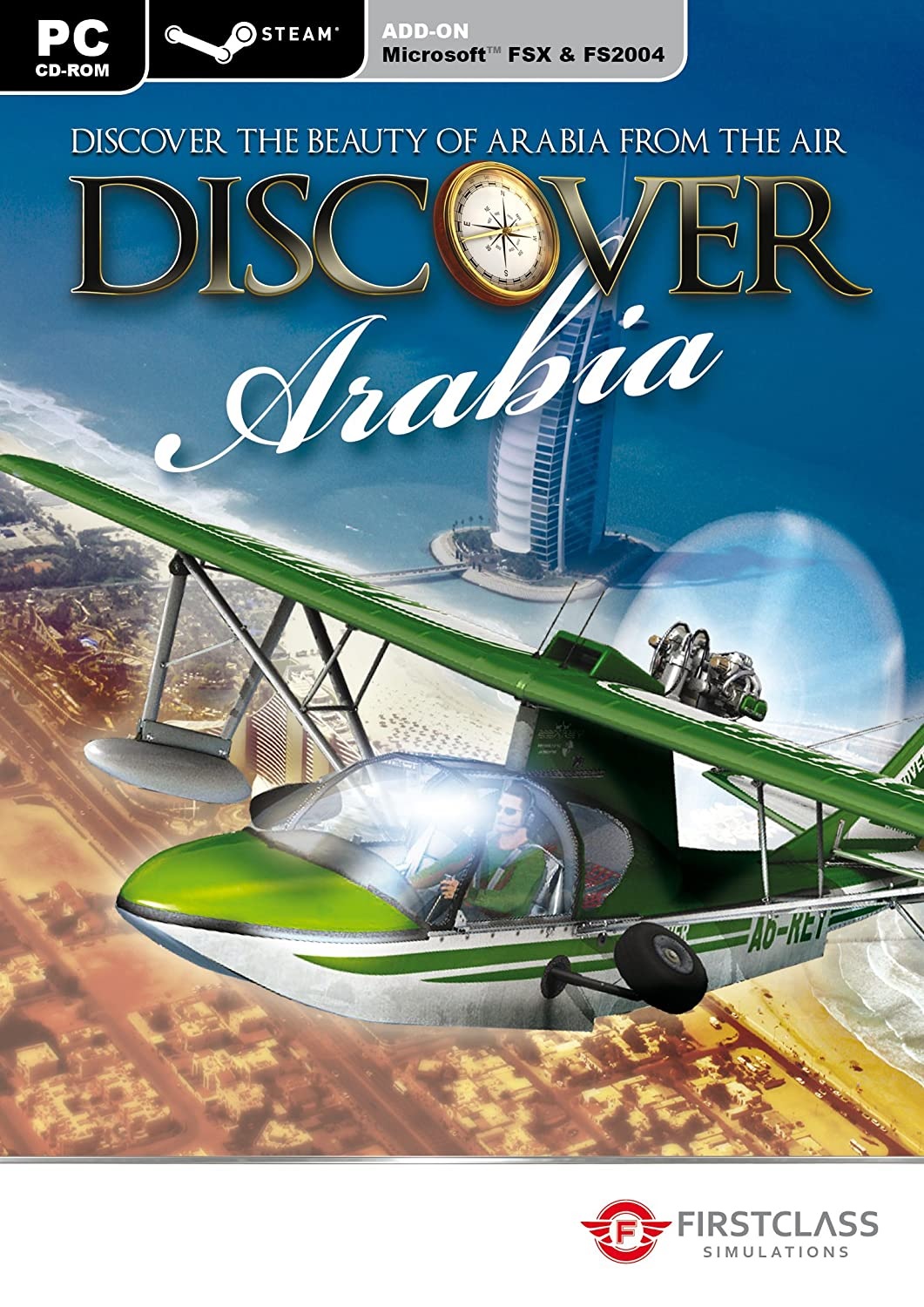 Discover Arabia Add on for Flight Simulator X Steam Edition PC