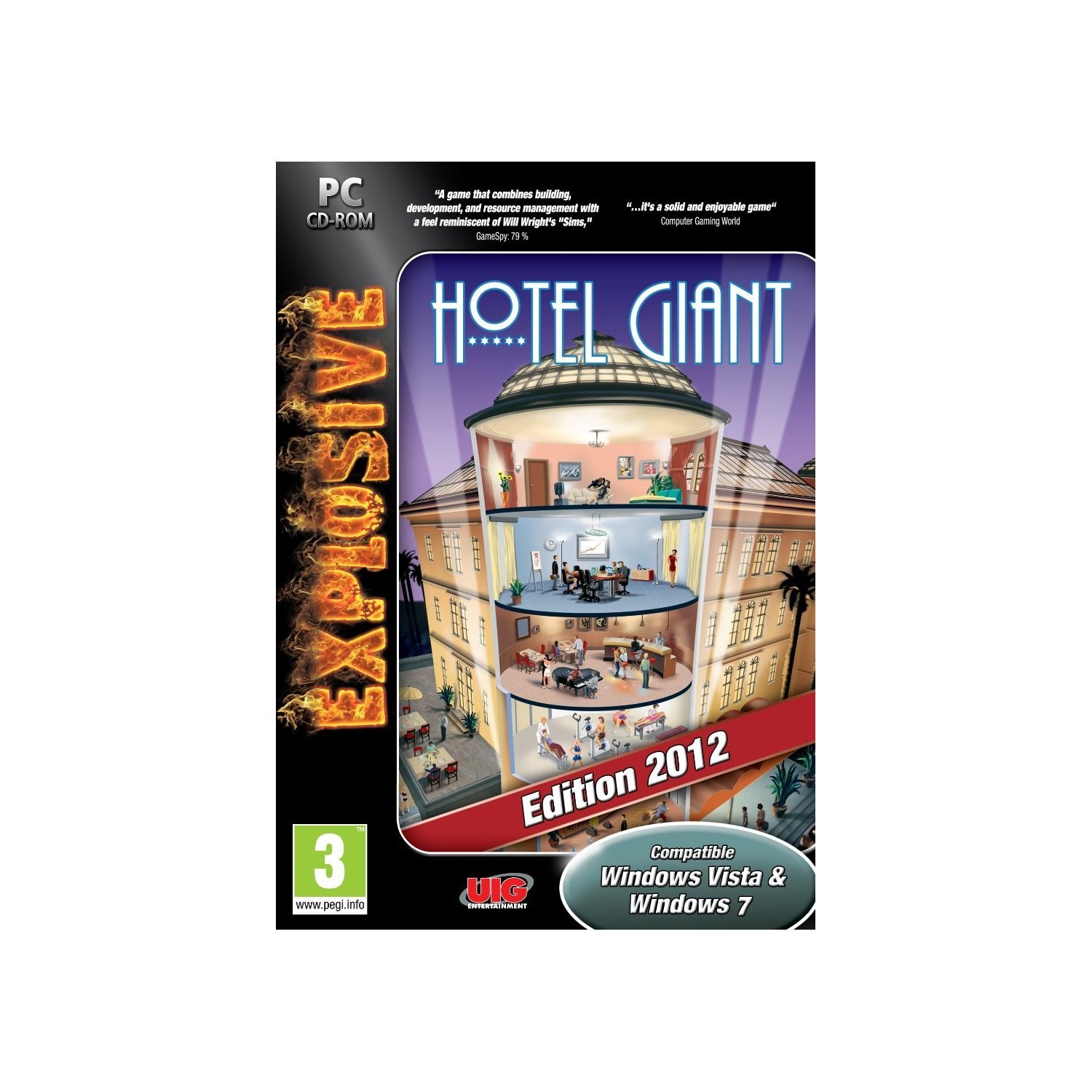 Hotel Giant 2012 Gold Edition (PC CD)