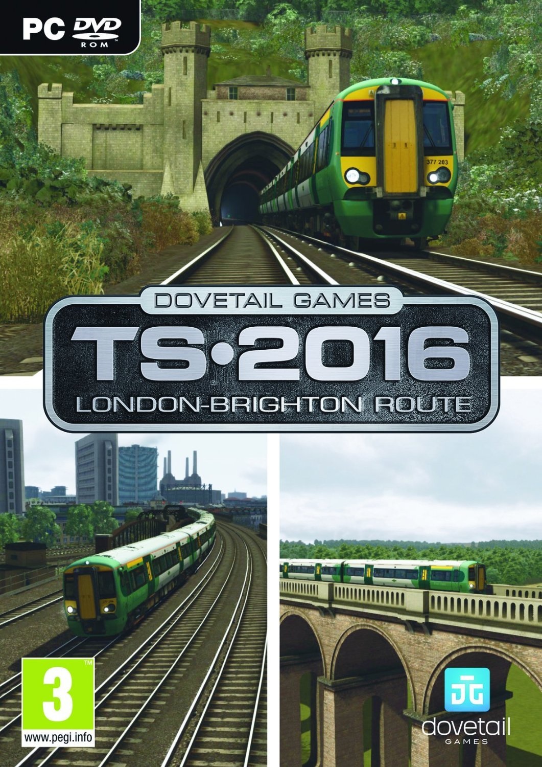 London to Brighton – Stand Alone and Add-on for Train Simulator 2015/2016 (PC DVD)