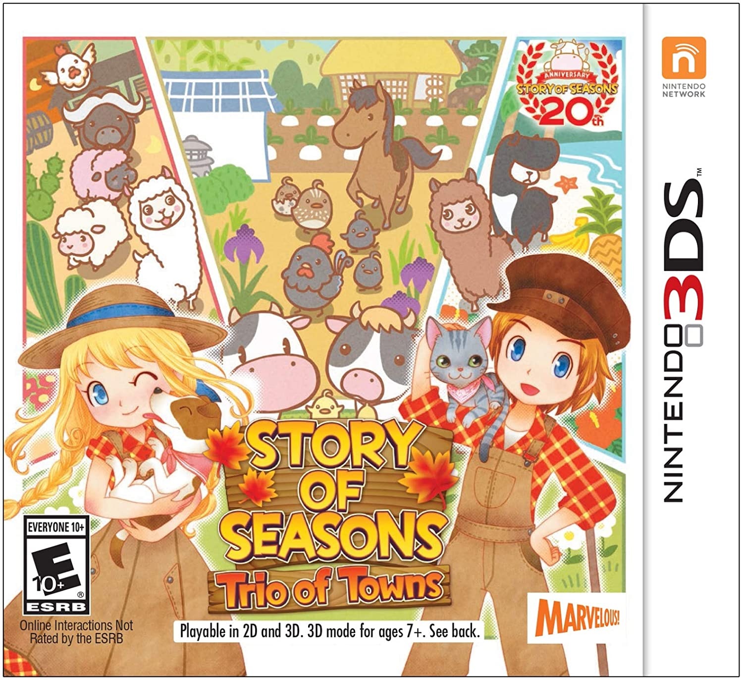 Story Of Seasons Trio Of Towns – Nintendo 3DS